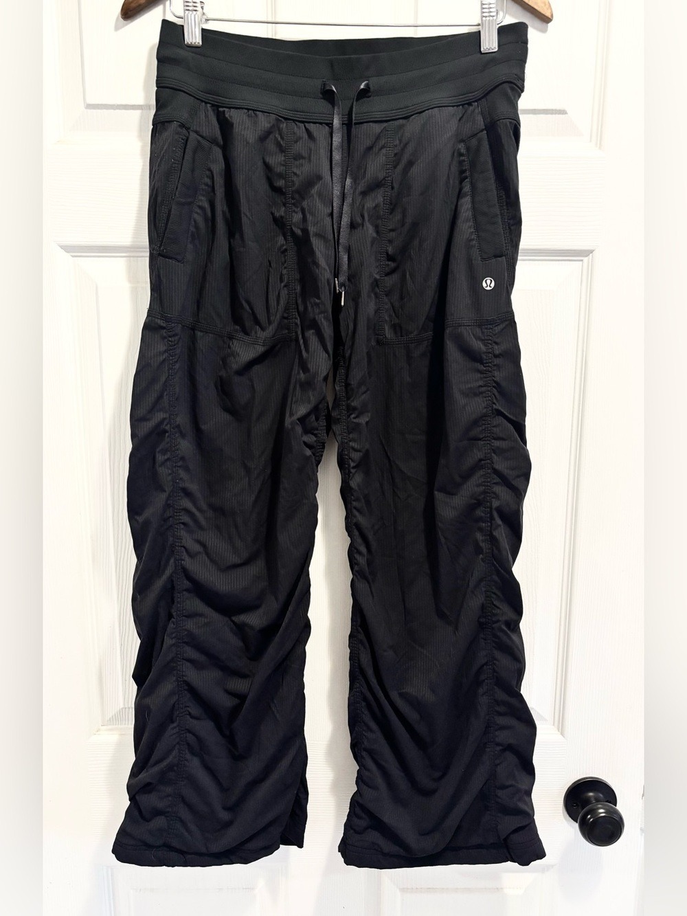 Lululemon Dance Studio Pants Black Lined Size 6